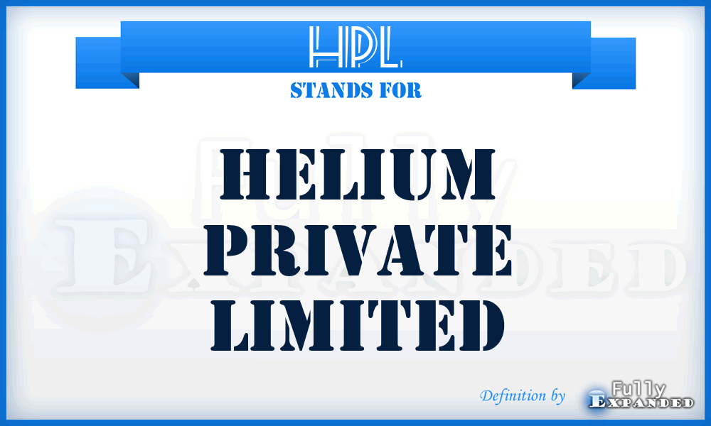 HPL - Helium Private Limited