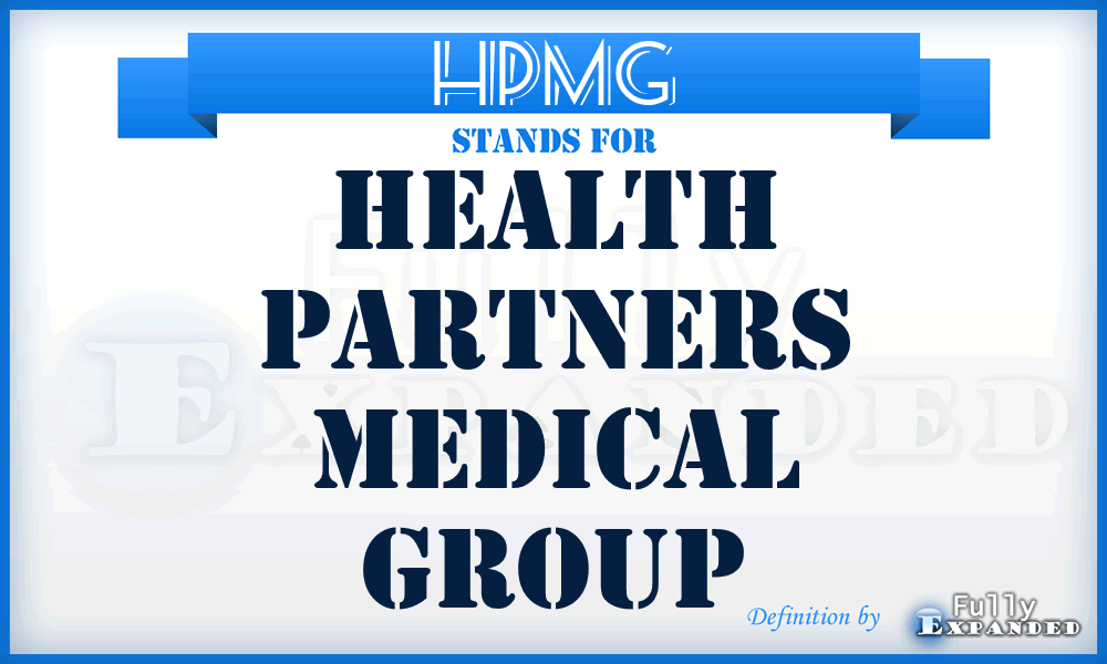 HPMG - Health Partners Medical Group