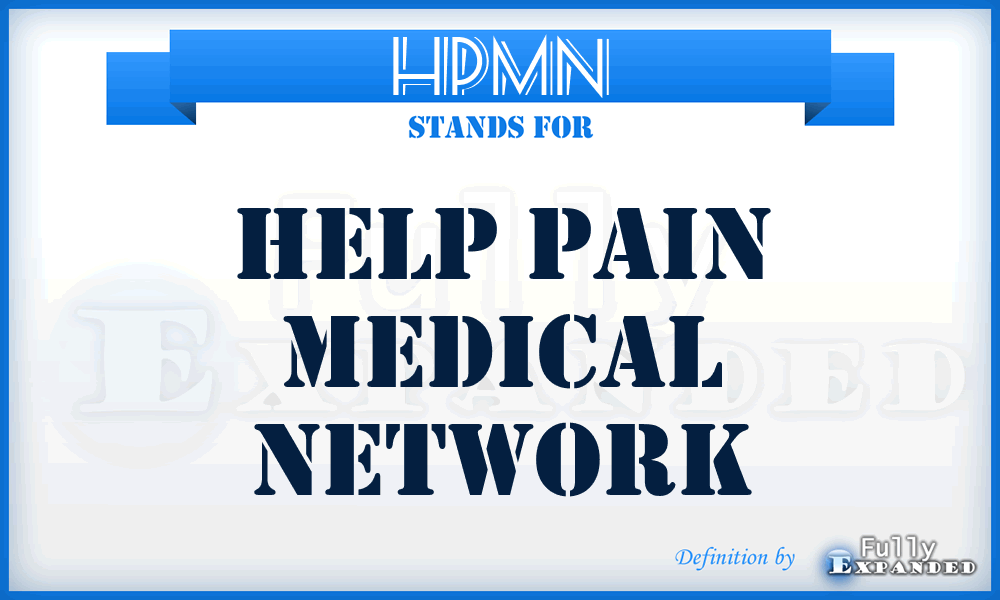 HPMN - Help Pain Medical Network