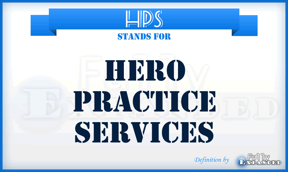 HPS - Hero Practice Services