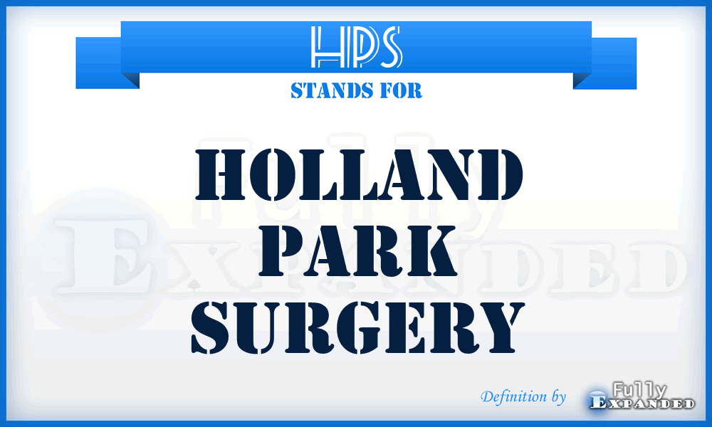 HPS - Holland Park Surgery