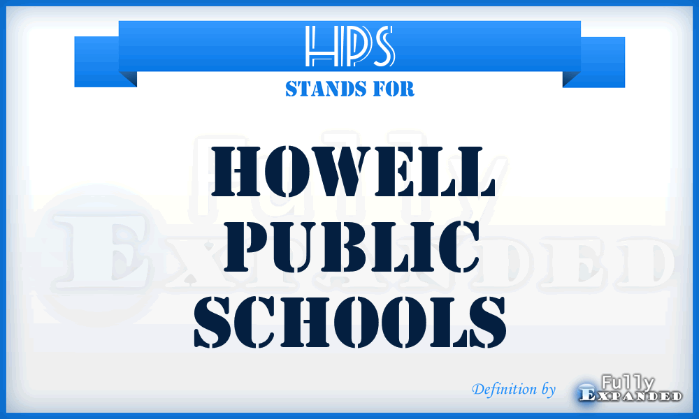 HPS - Howell Public Schools