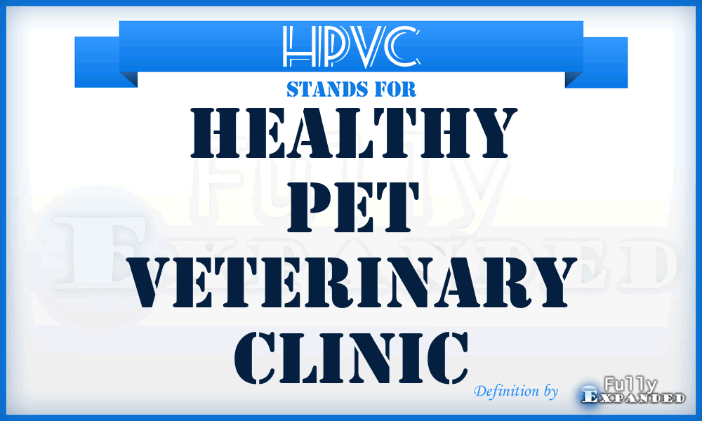 HPVC - Healthy Pet Veterinary Clinic