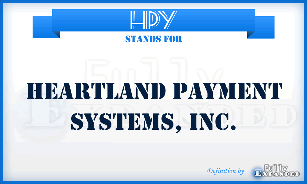 HPY - Heartland Payment Systems, Inc.