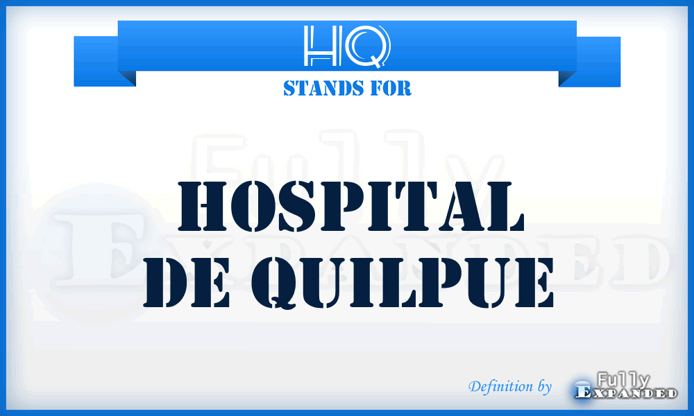 HQ - Hospital de Quilpue