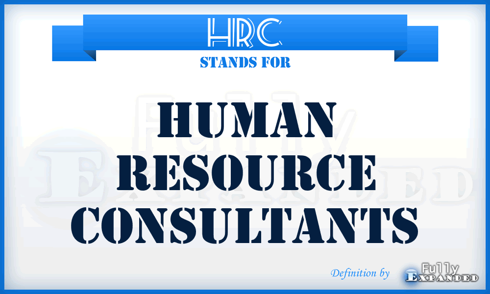 HRC - Human Resource Consultants