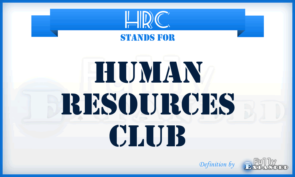 HRC - Human Resources Club
