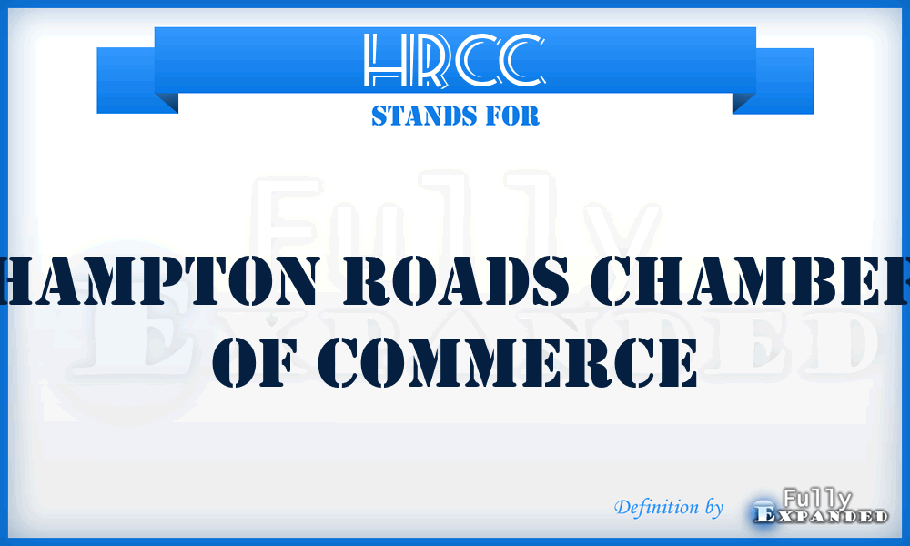 HRCC - Hampton Roads Chamber of Commerce