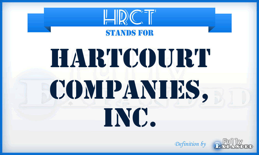 HRCT - Hartcourt Companies, Inc.