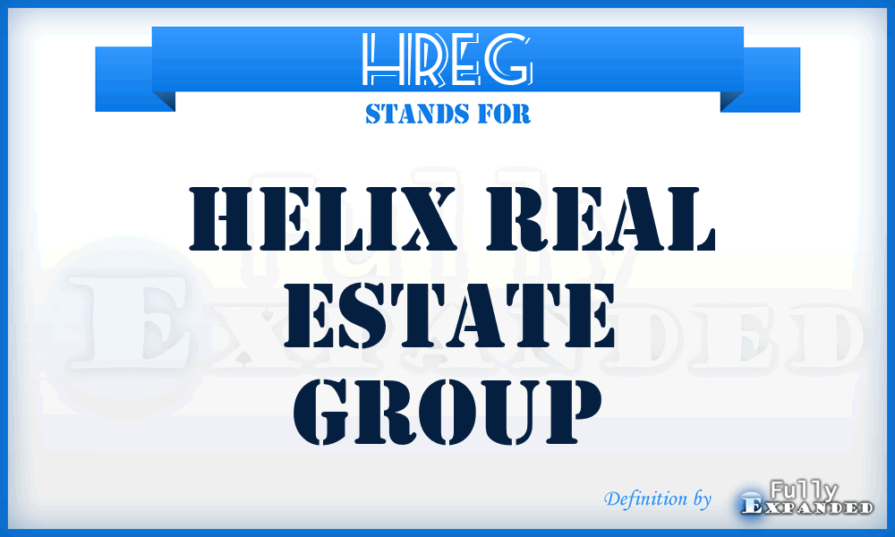 HREG - Helix Real Estate Group