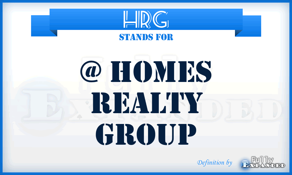 HRG - @ Homes Realty Group