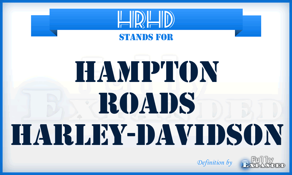 HRHD - Hampton Roads Harley-Davidson