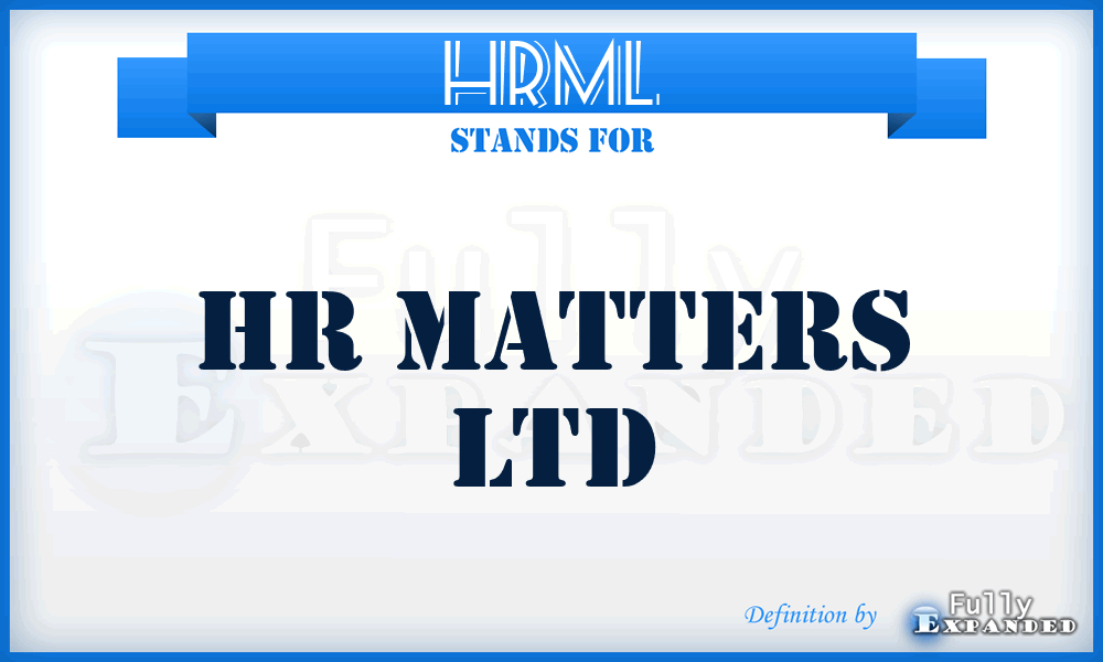 HRML - HR Matters Ltd