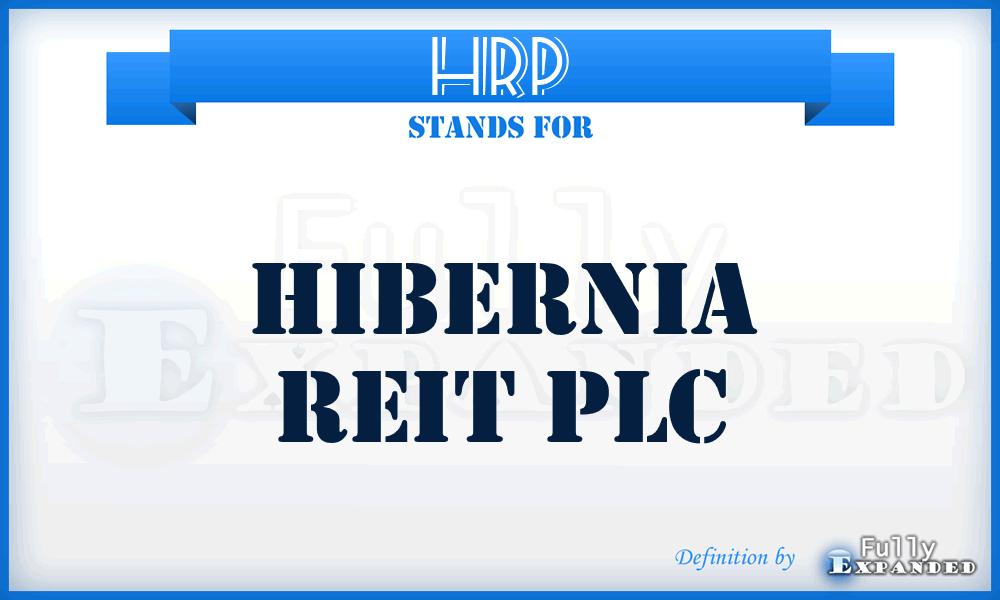 HRP - Hibernia Reit PLC