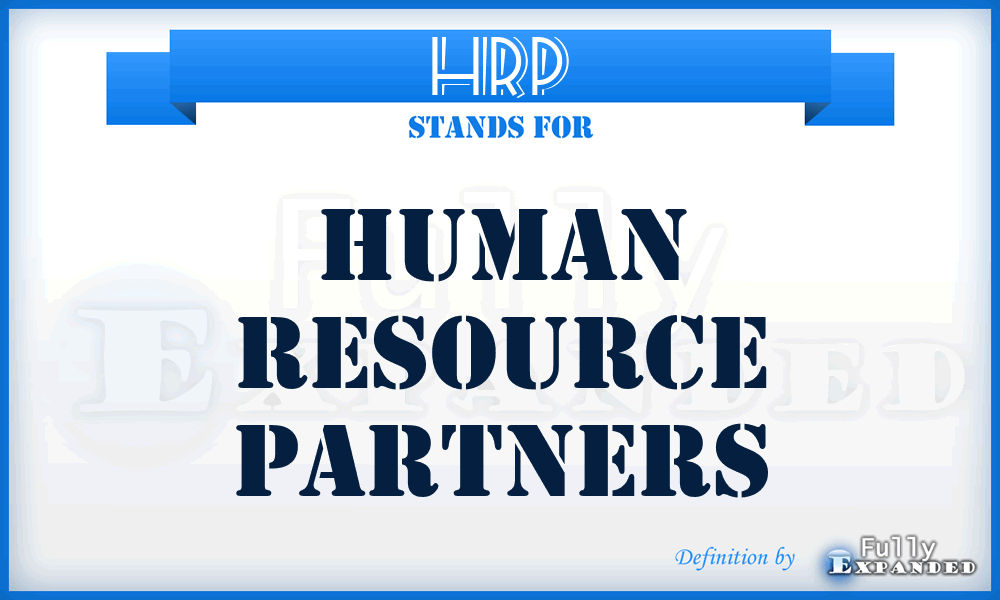 HRP - Human Resource Partners