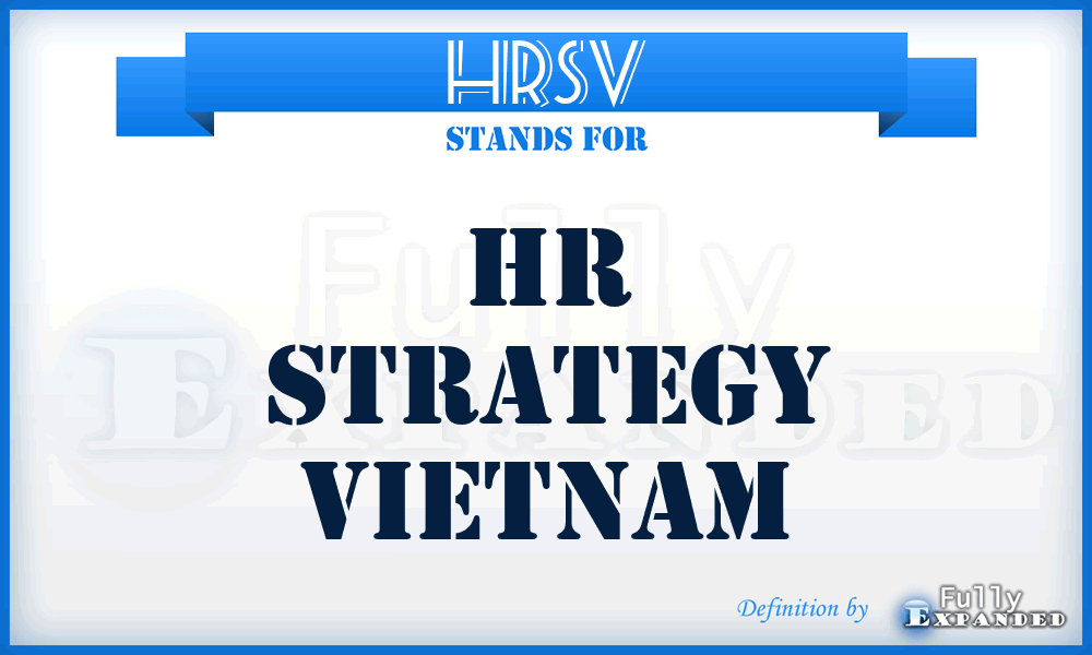 HRSV - HR Strategy Vietnam