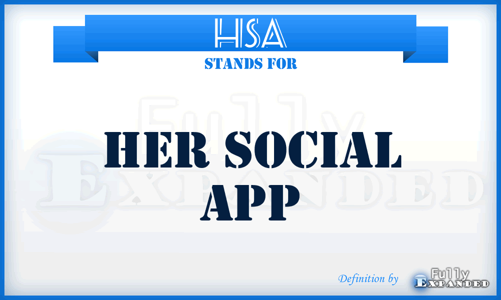HSA - Her Social App