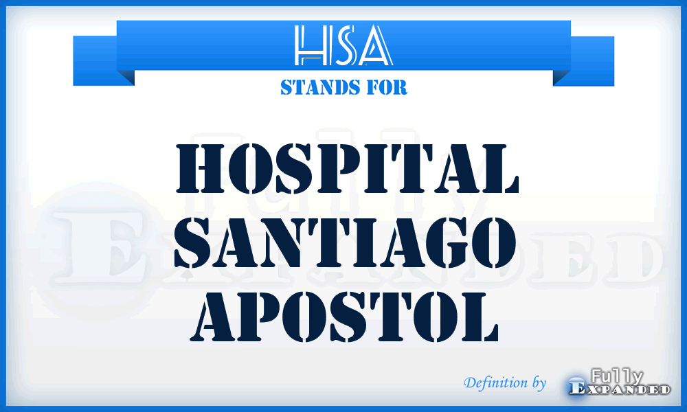 HSA - Hospital Santiago Apostol