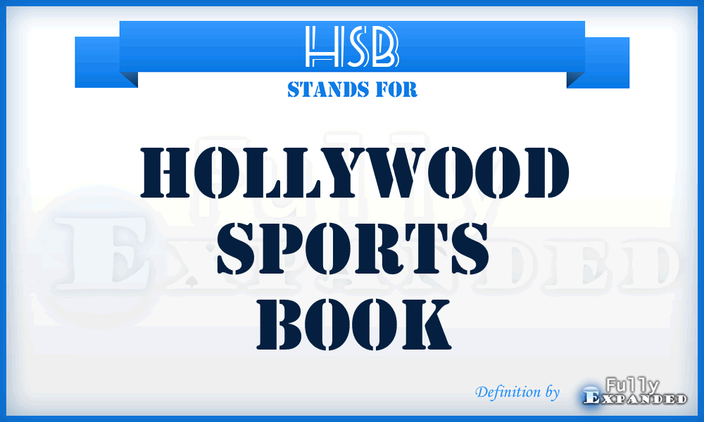 HSB - Hollywood Sports Book