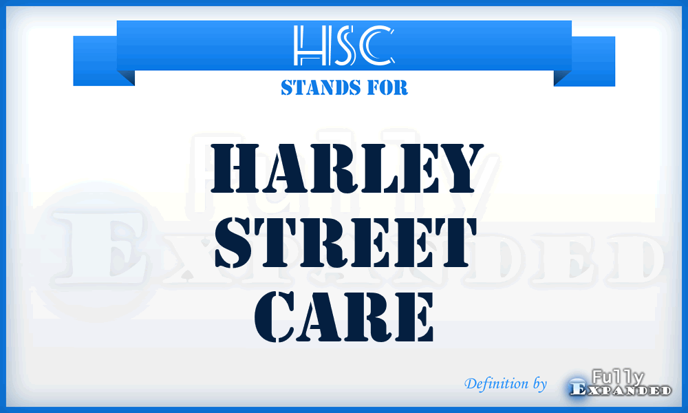 HSC - Harley Street Care