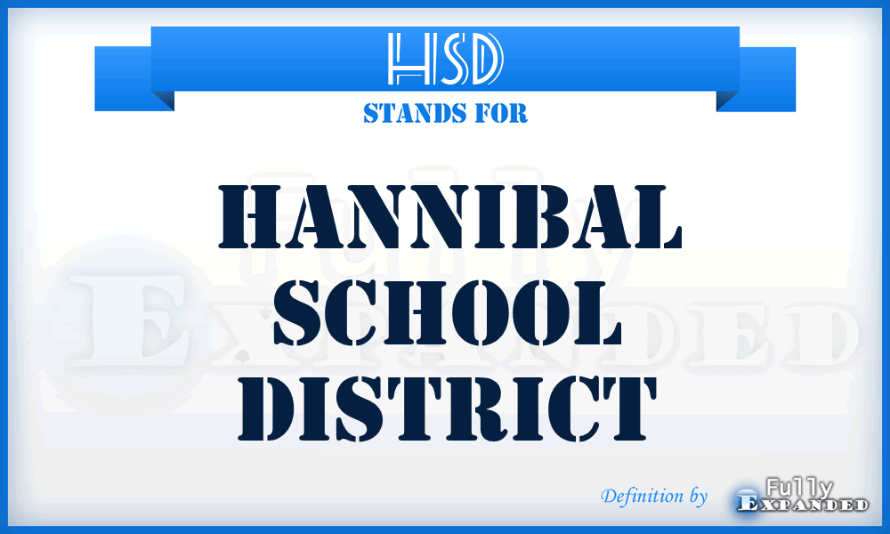 HSD - Hannibal School District