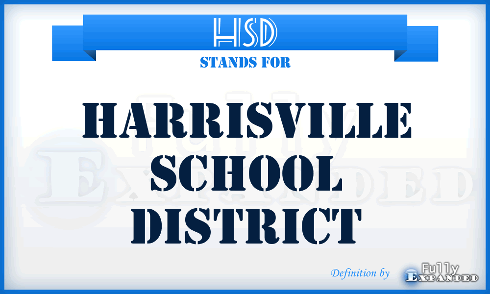 HSD - Harrisville School District