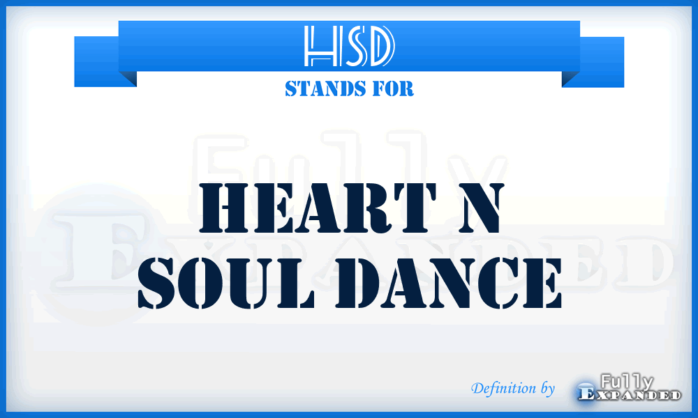 HSD - Heart n Soul Dance