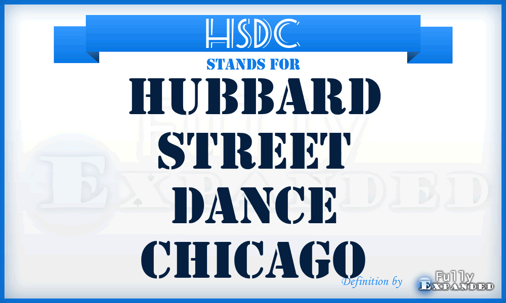 HSDC - Hubbard Street Dance Chicago