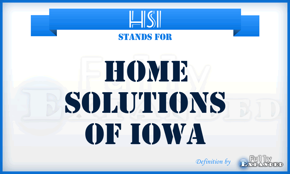 HSI - Home Solutions of Iowa