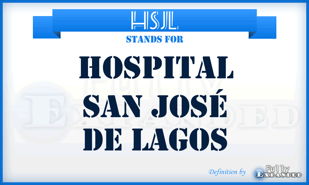 HSJL - Hospital San José de Lagos