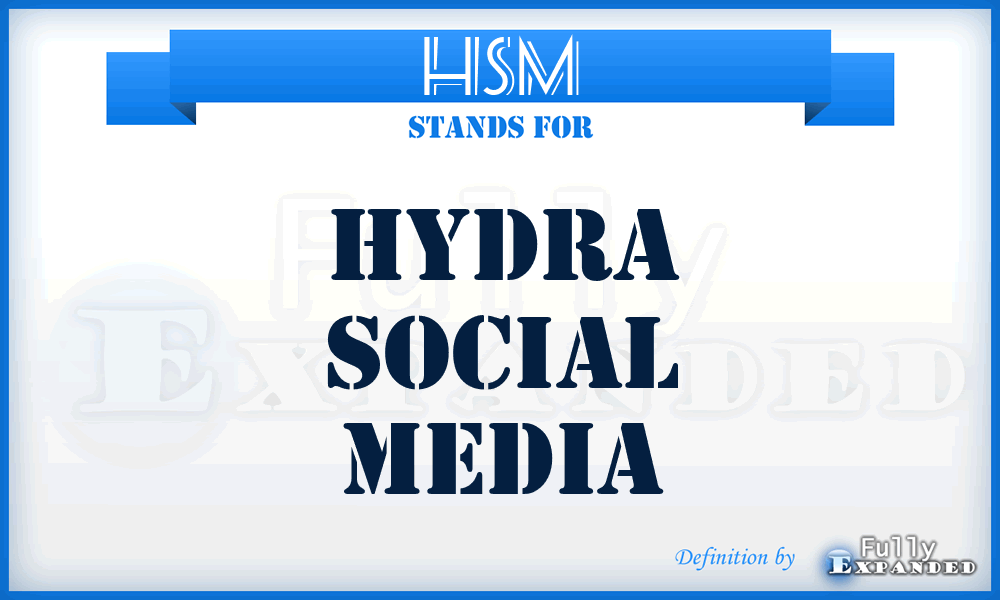 HSM - Hydra Social Media