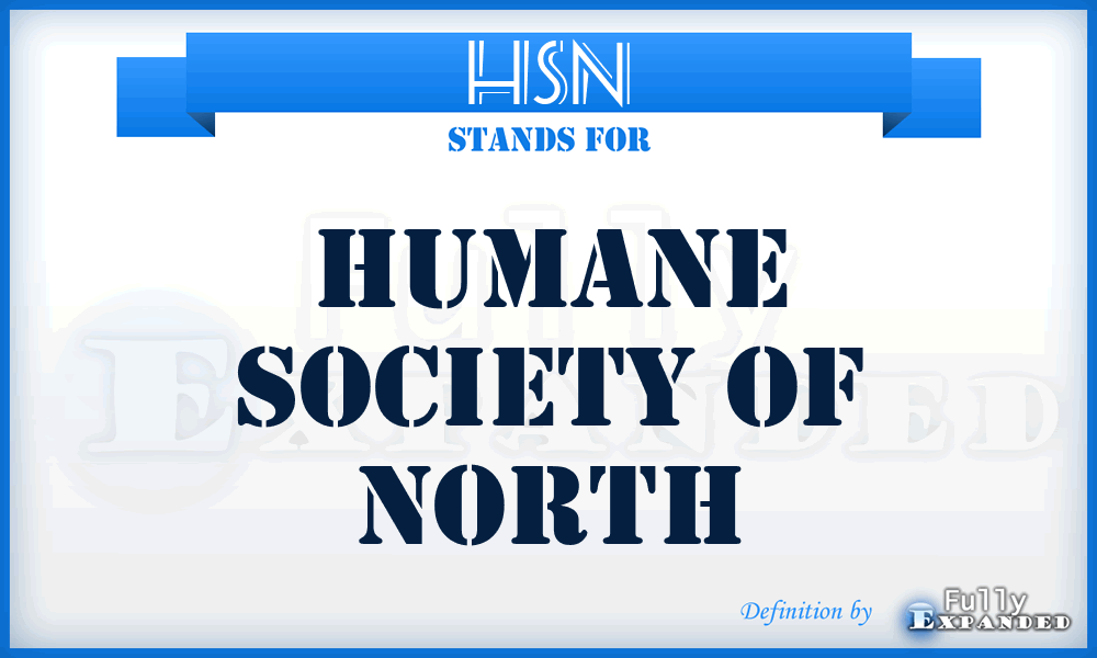 HSN - Humane Society of North
