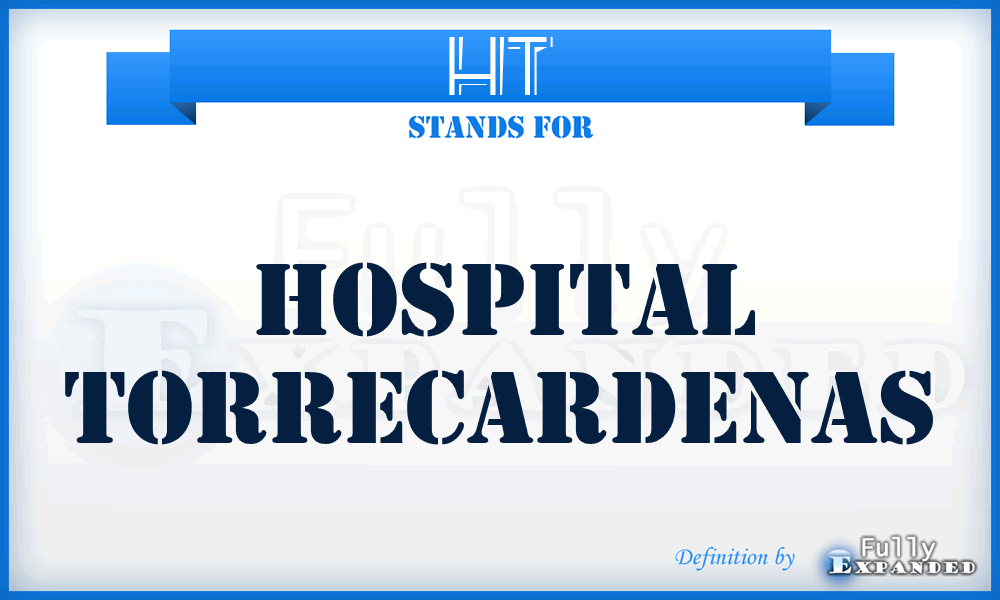 HT - Hospital Torrecardenas