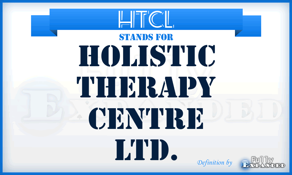 HTCL - Holistic Therapy Centre Ltd.