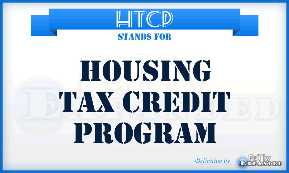 HTCP - Housing Tax Credit Program