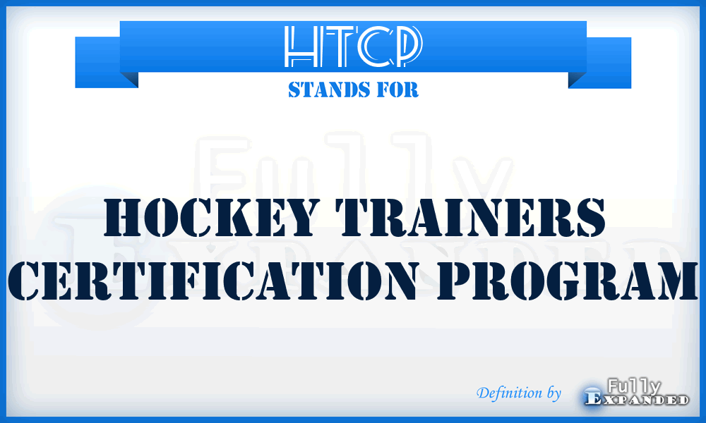 HTCP - Hockey Trainers Certification Program