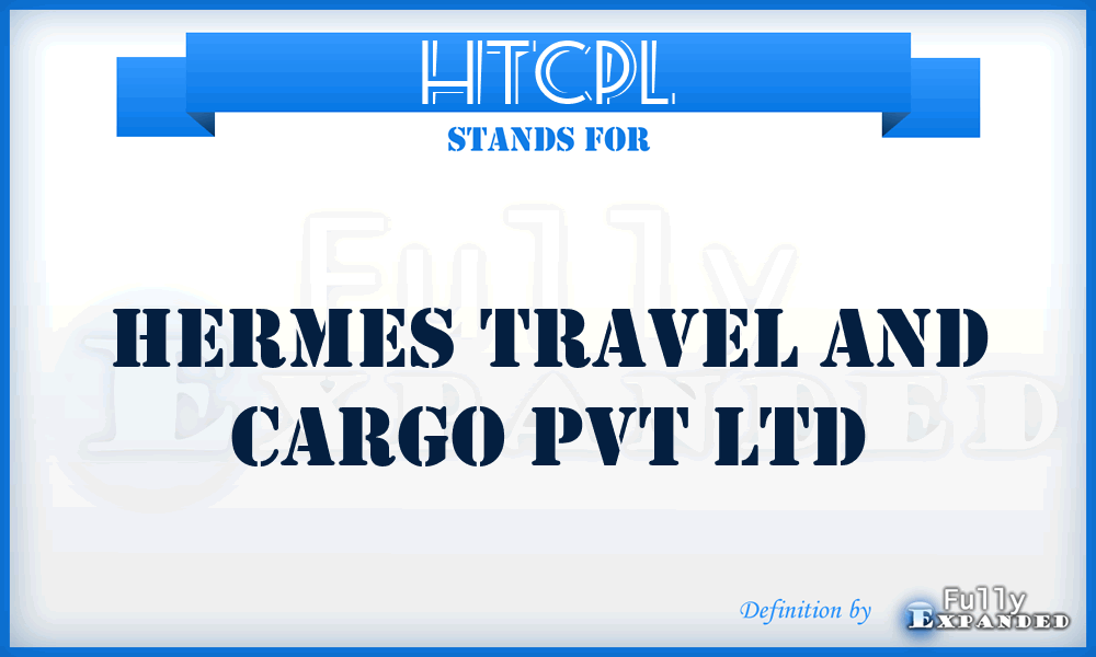 HTCPL - Hermes Travel and Cargo Pvt Ltd