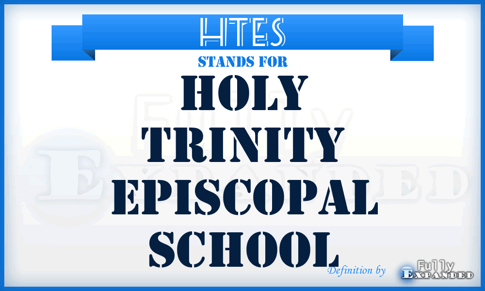 HTES - Holy Trinity Episcopal School