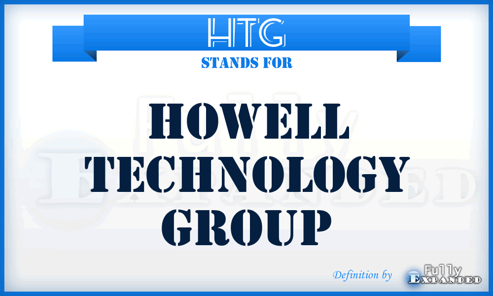 HTG - Howell Technology Group