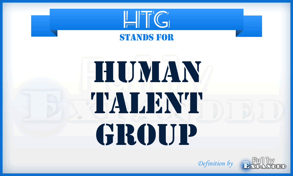 HTG - Human Talent Group