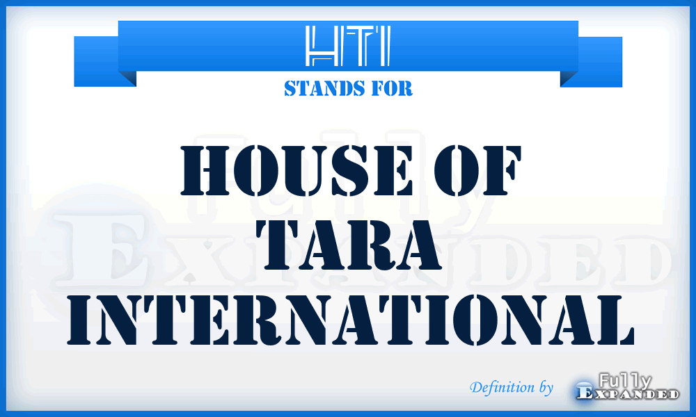 HTI - House of Tara International