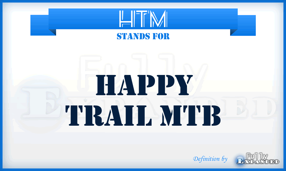 HTM - Happy Trail Mtb