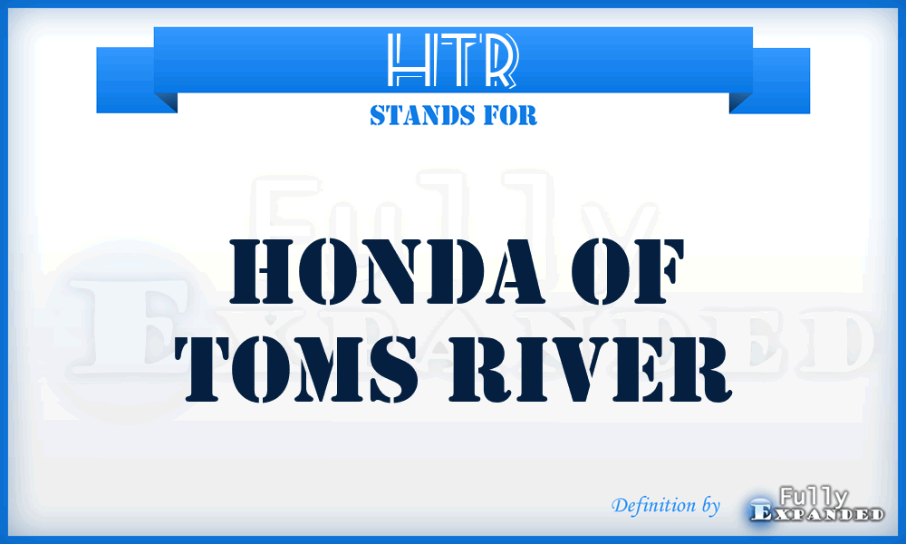 HTR - Honda of Toms River
