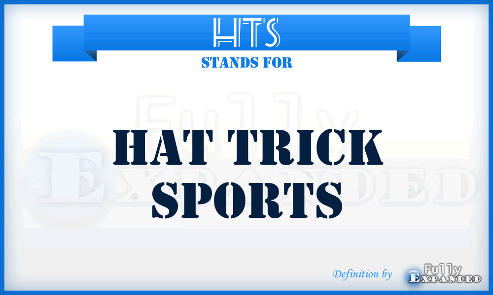 HTS - Hat Trick Sports