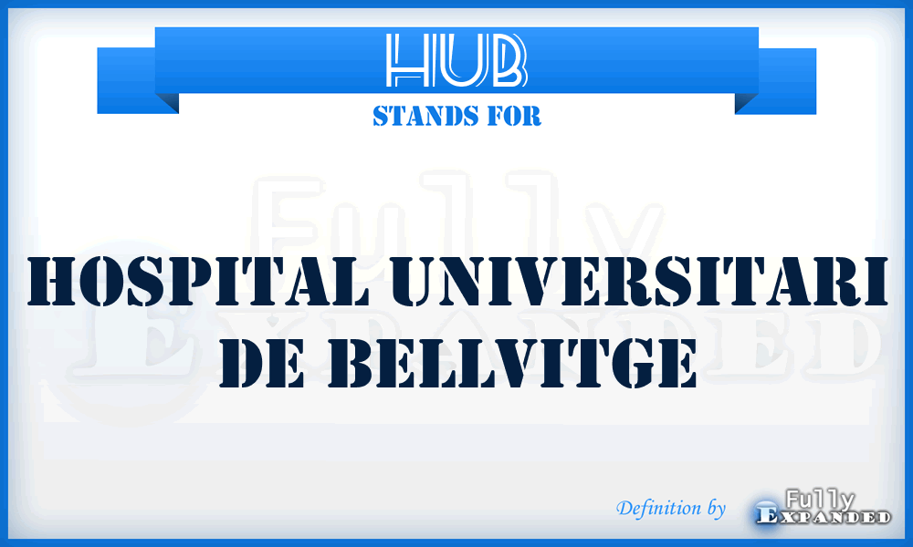 HUB - Hospital Universitari de Bellvitge