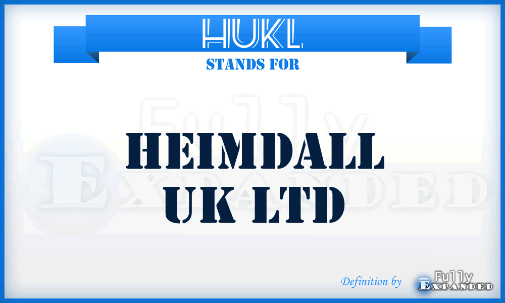 HUKL - Heimdall UK Ltd