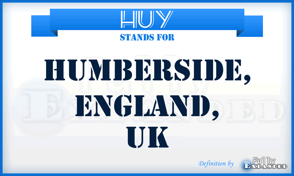 HUY - Humberside, England, UK