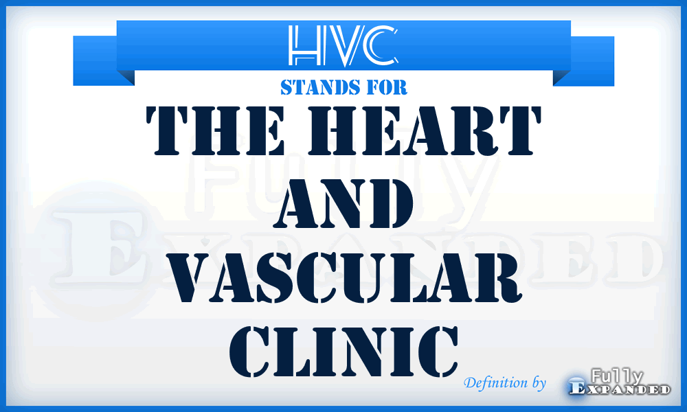 HVC - The Heart and Vascular Clinic