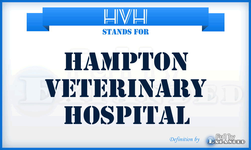 HVH - Hampton Veterinary Hospital