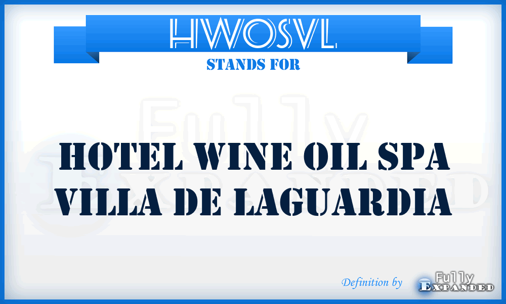 HWOSVL - Hotel Wine Oil Spa Villa de Laguardia